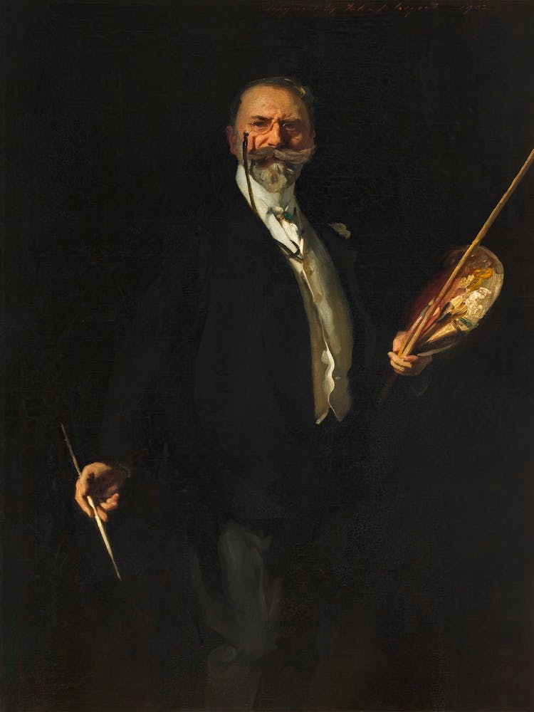 William M. Chase (1902), John Singer Sargent