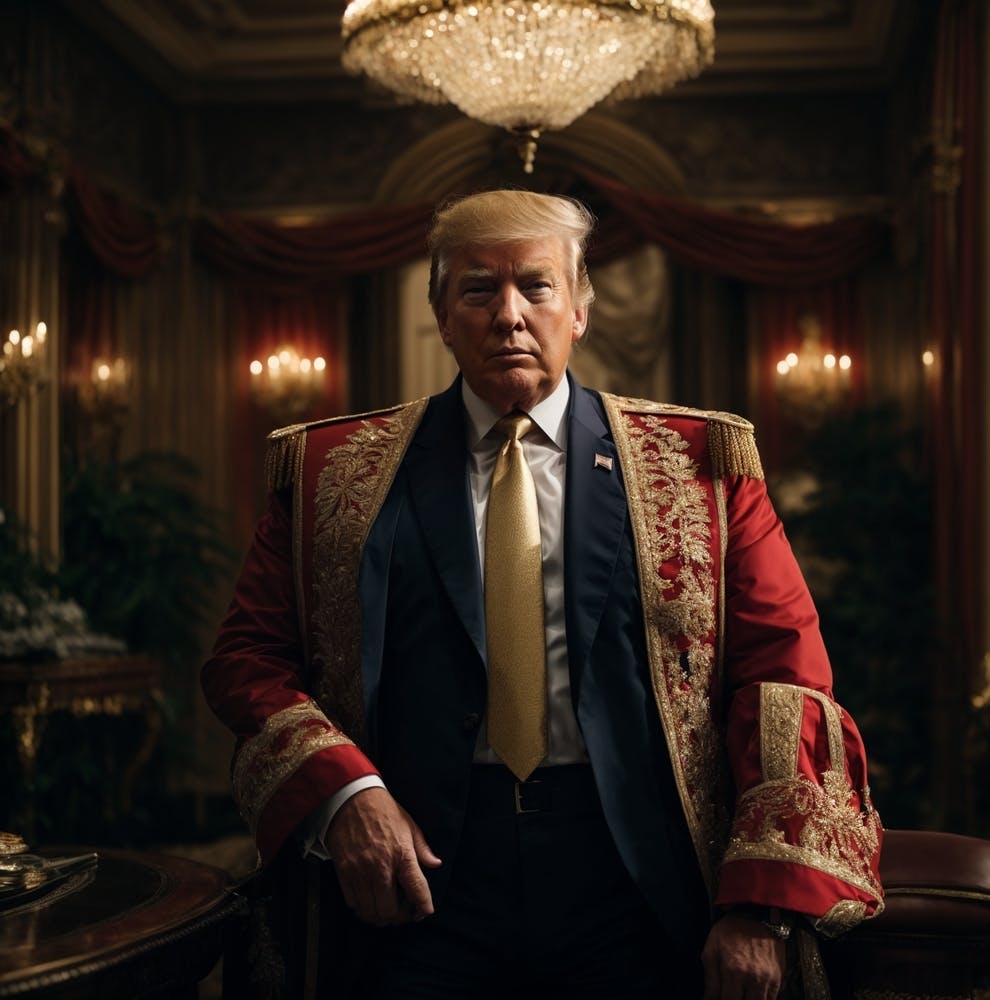 Photoreal An Aweinspiring Image Of Donald Trump Capturing His 3