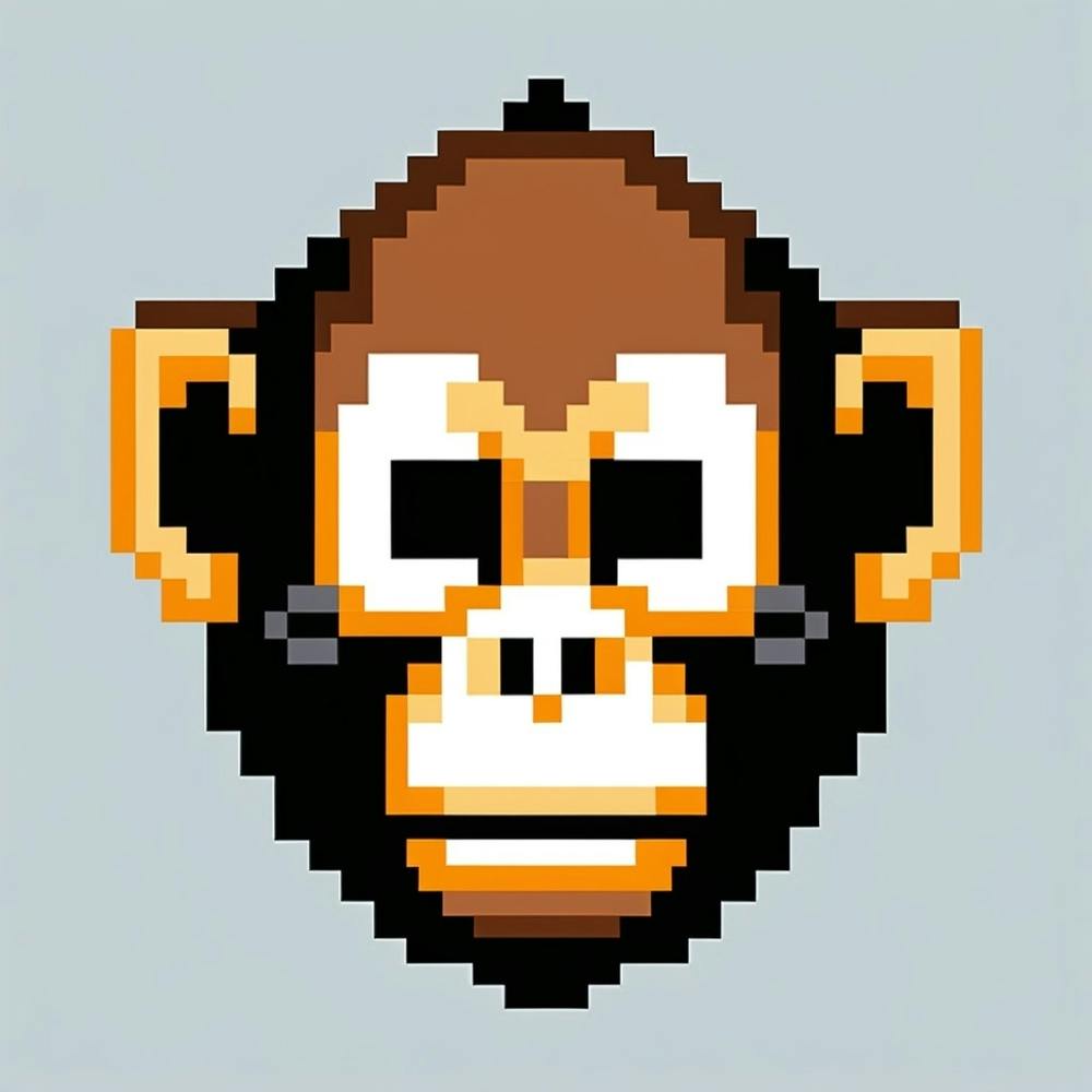 Monkey Pixel Art