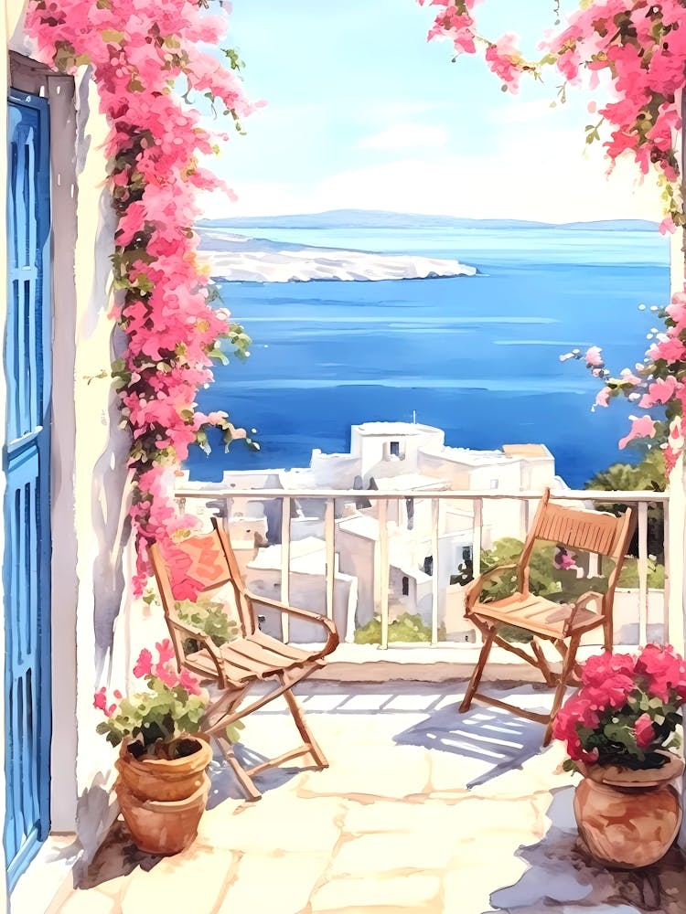 Mediterranean Coast from Balcony