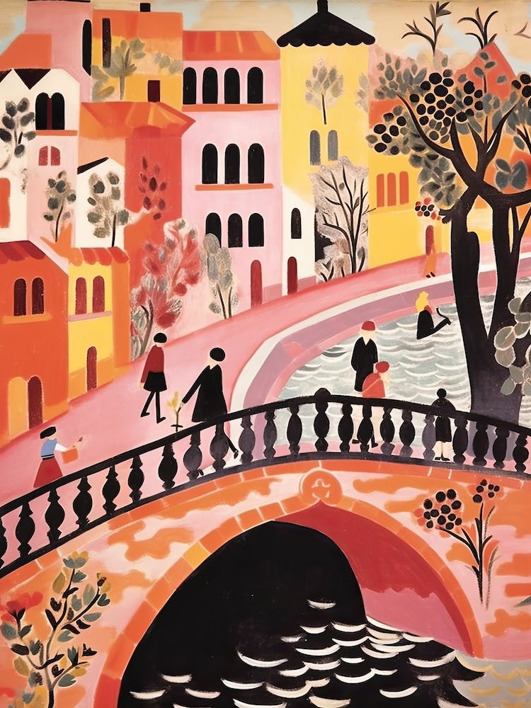 Ponte Dom Luis, Portugal Colourful 3