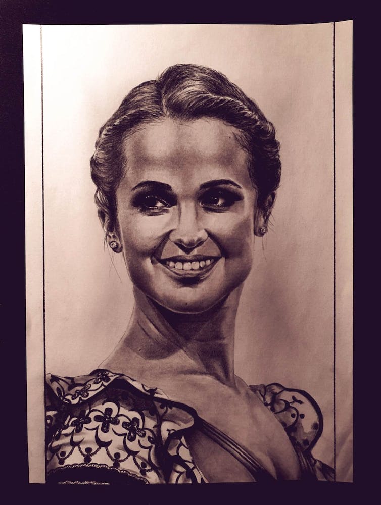 Alicia Vikander Federporträt