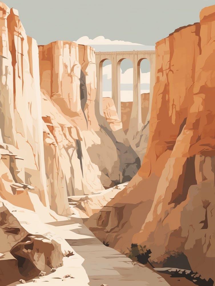 El Caminito Del Rey Spain 2 Hiking Trail Landscape