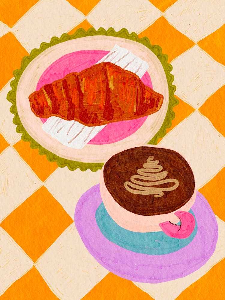 Coffee And Croissants 2