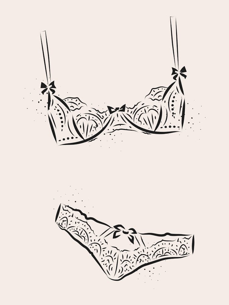 Coquette Lingerie - Cream