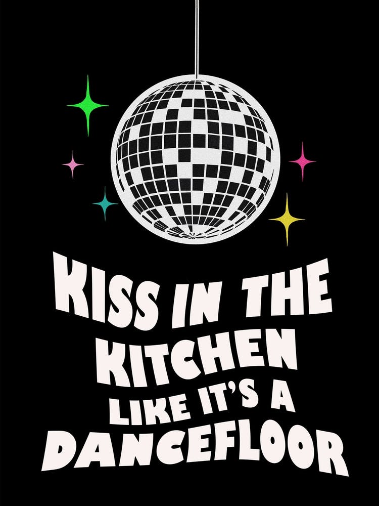 Kiss In The Kitchen Disco Ball