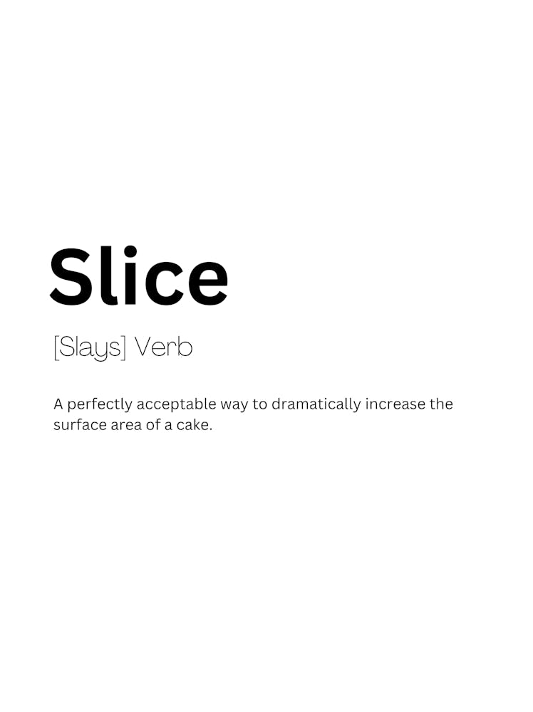 Slice Definition Meaning