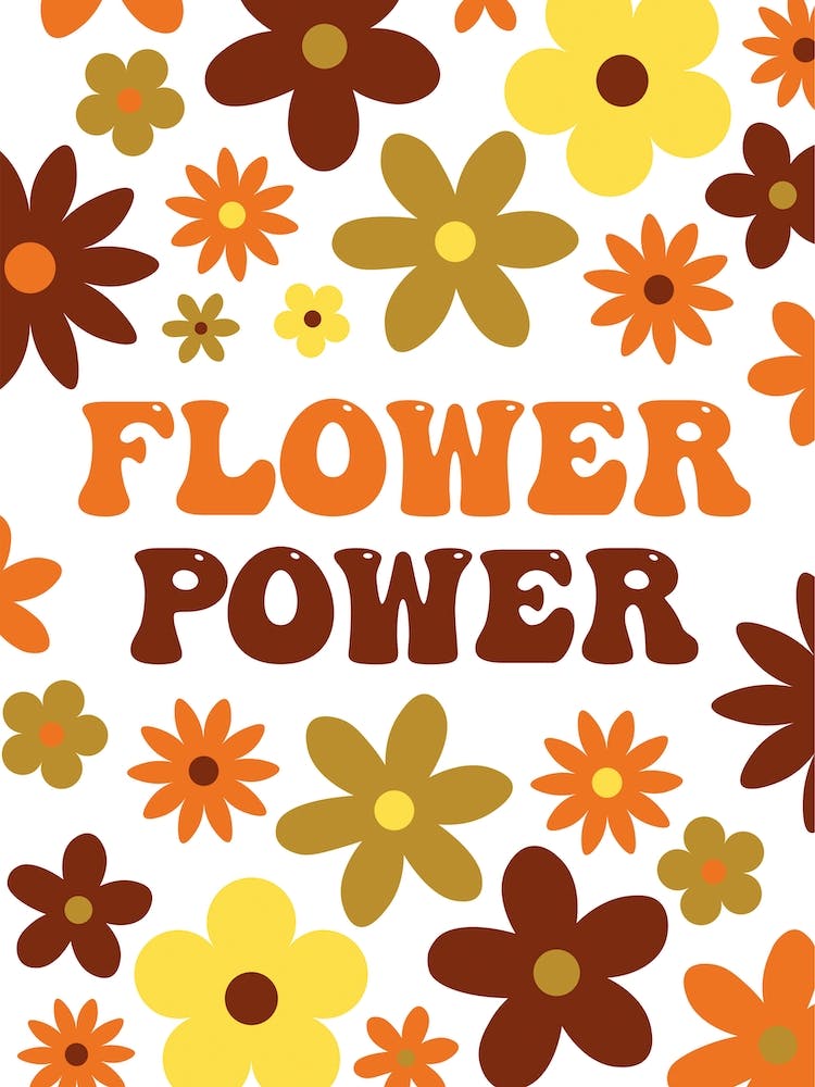 Flower Power Retro