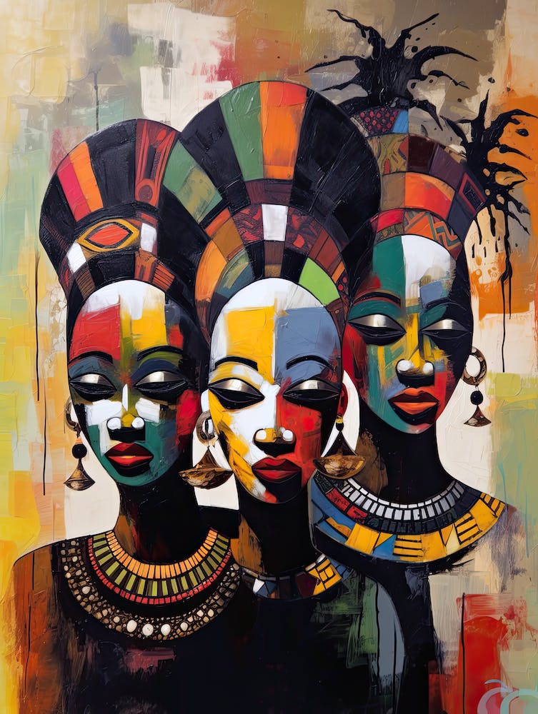 Femmes de Tribu Africaine