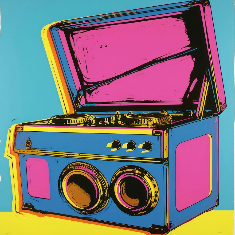 Music Box Pop Art 1