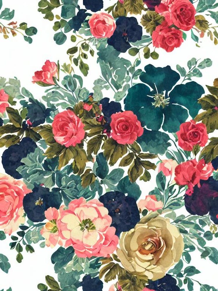 Cryptoclidus Vintage Graphic Watercolour