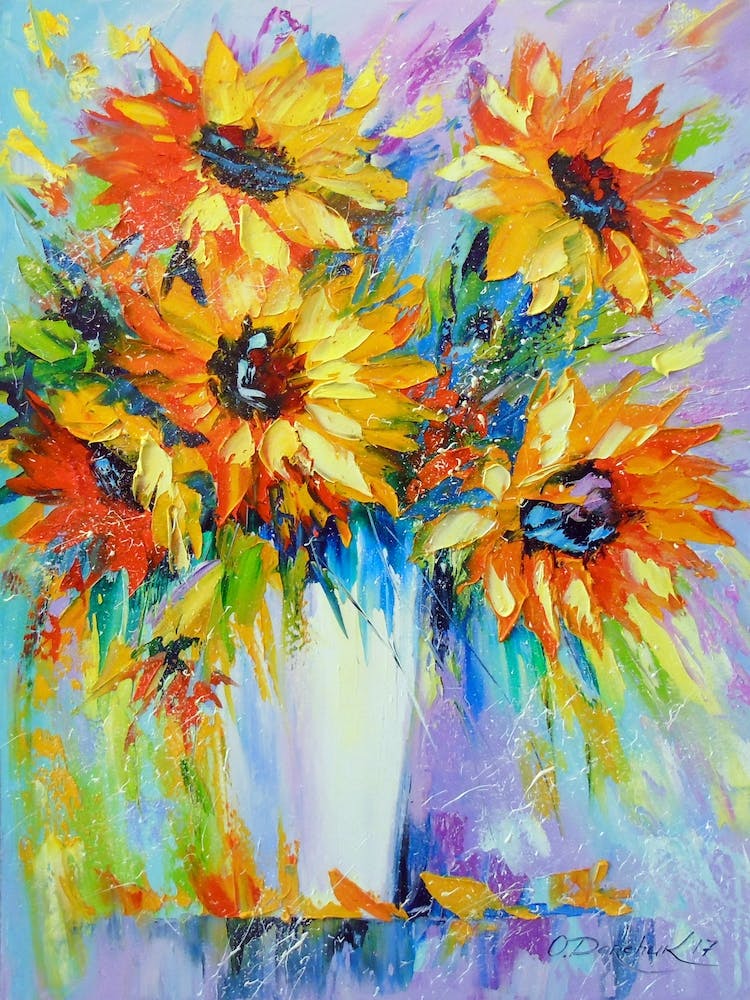 Bouquet of sunflowers 1