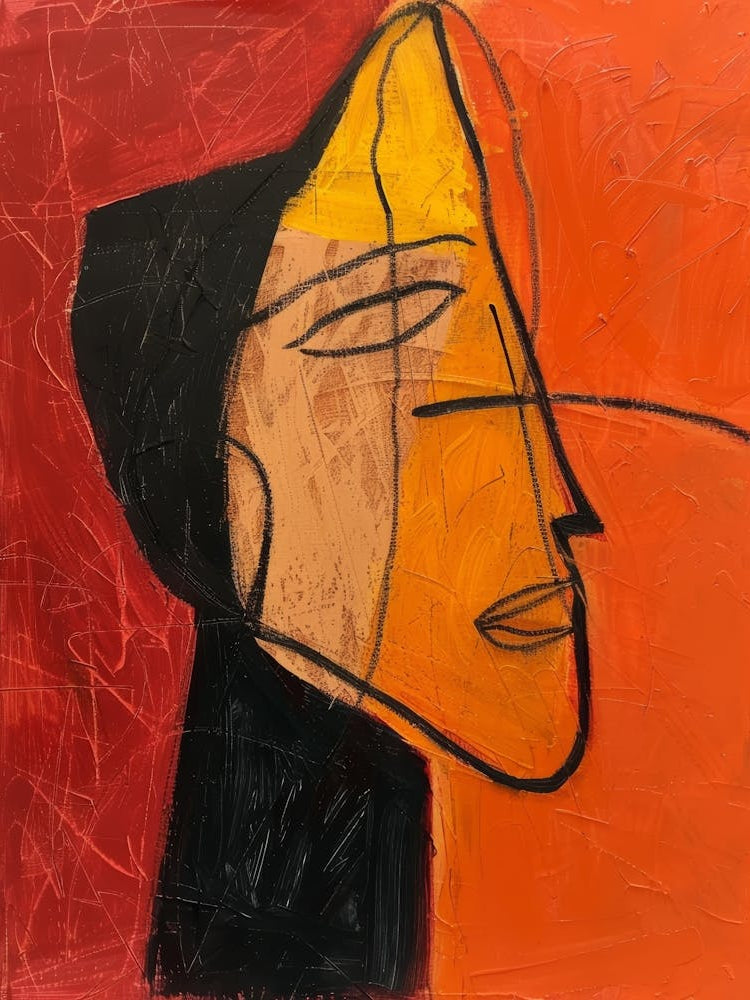 Abstract Of A Woman 57