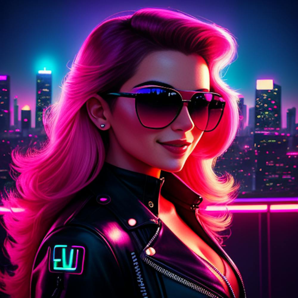Neon City Girl