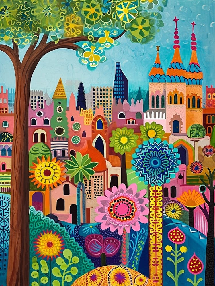 Kitsch Colourful Barcelona 2