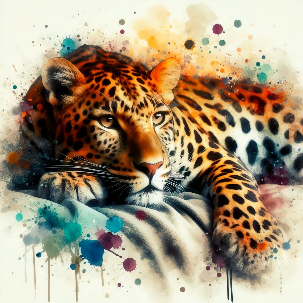 Leopard Painting
