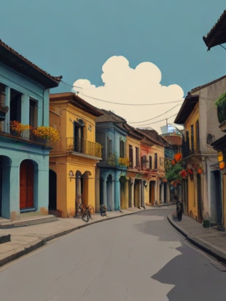 Street In Guatemala
