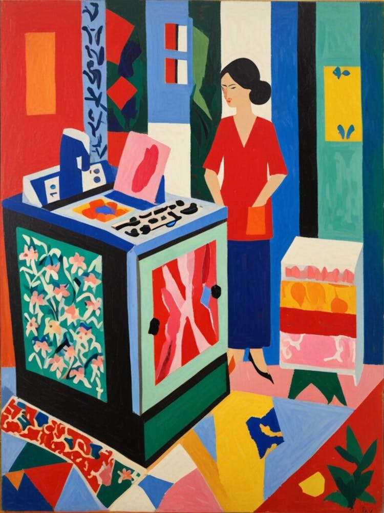 Woman In The Kitchen 1