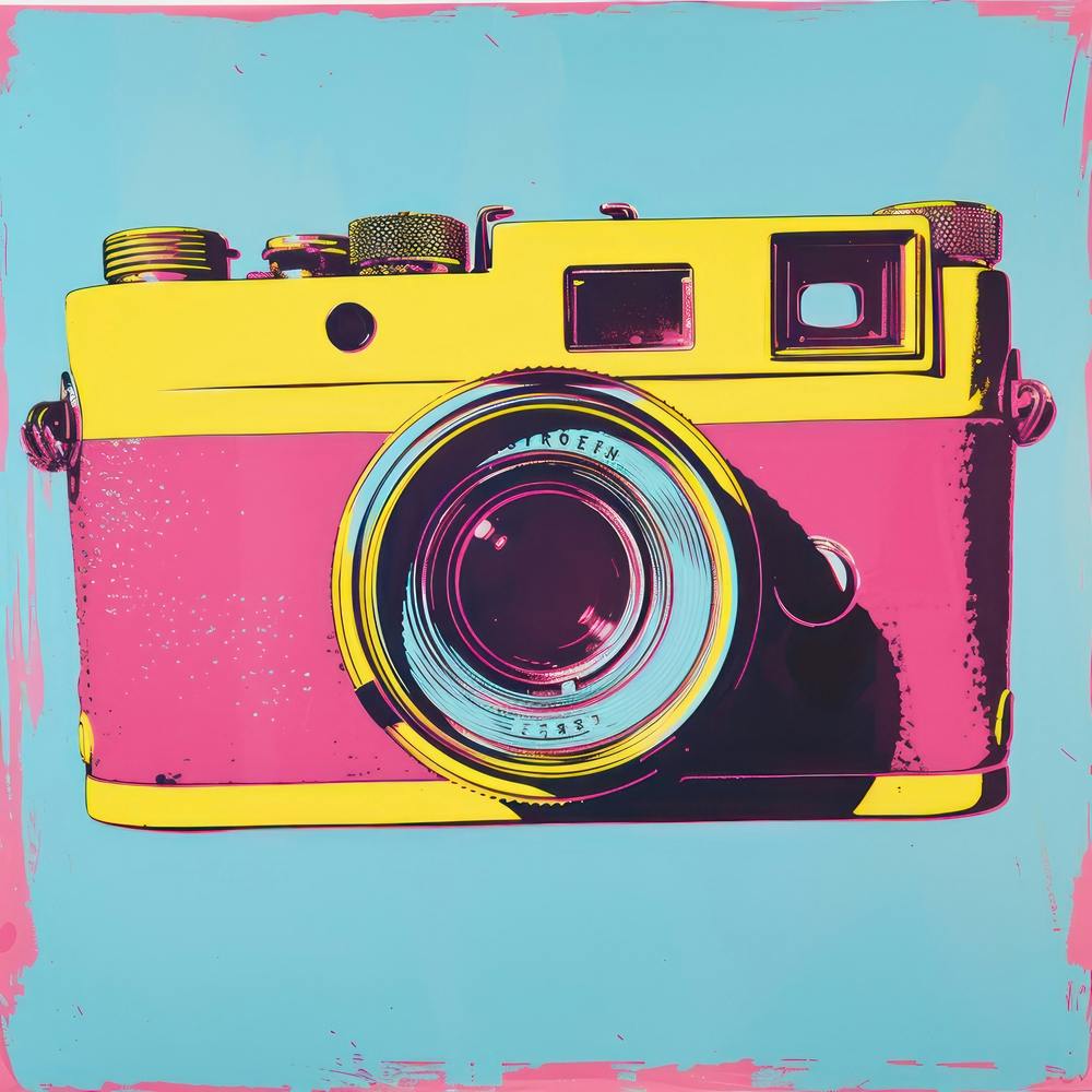 Retro Camera Pop Art 2