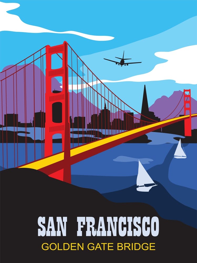 San Francisco, Golden Gate Bridge