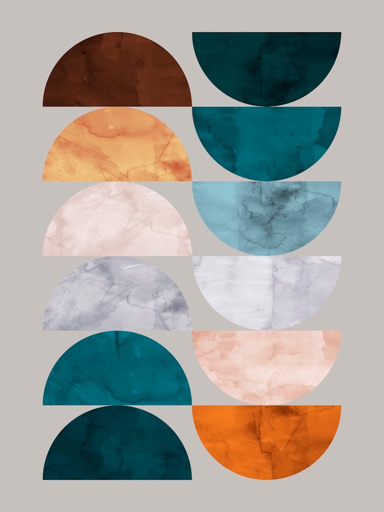 Expressionist watercolor strokes 1