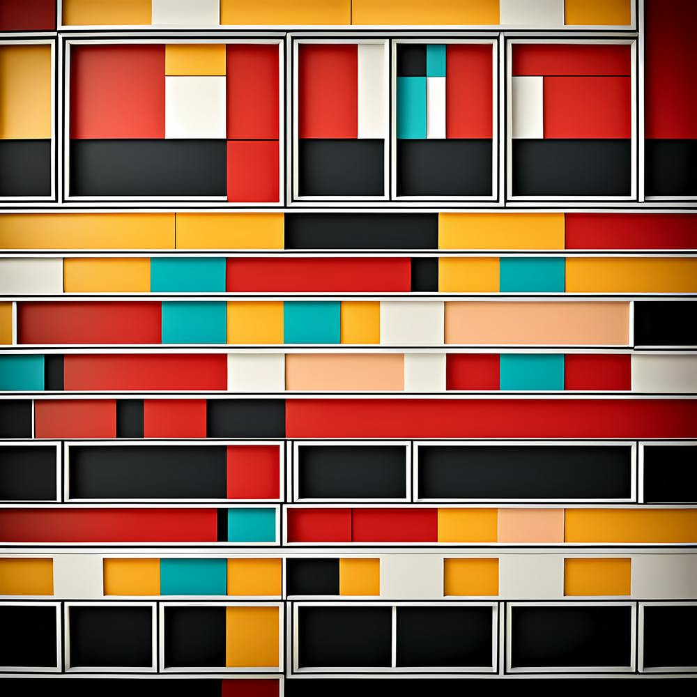 Abstract Geometric Pattern Art