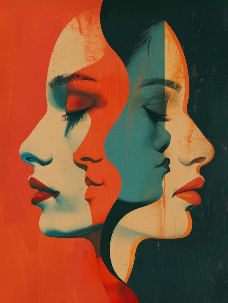 Three Women'S Faces