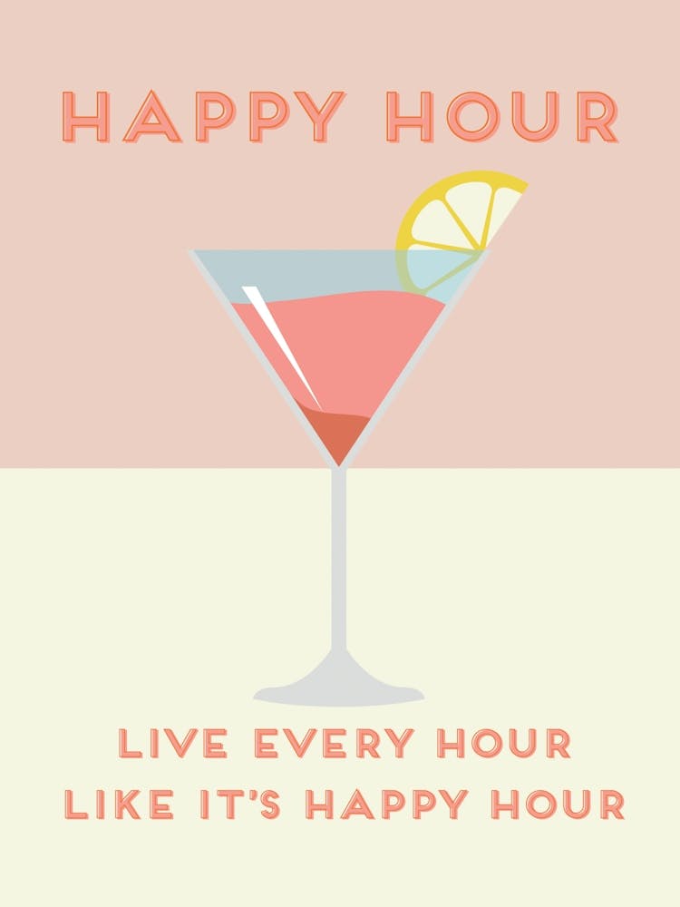 Happy Hour Warm Colours