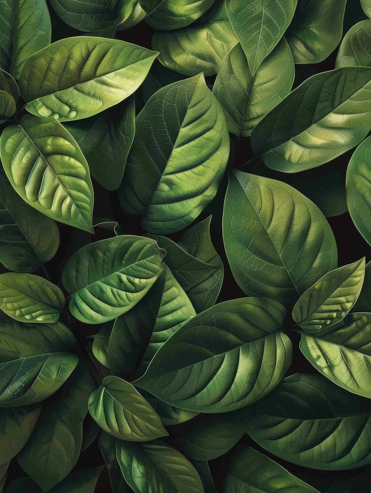 Green Leaves Background 3