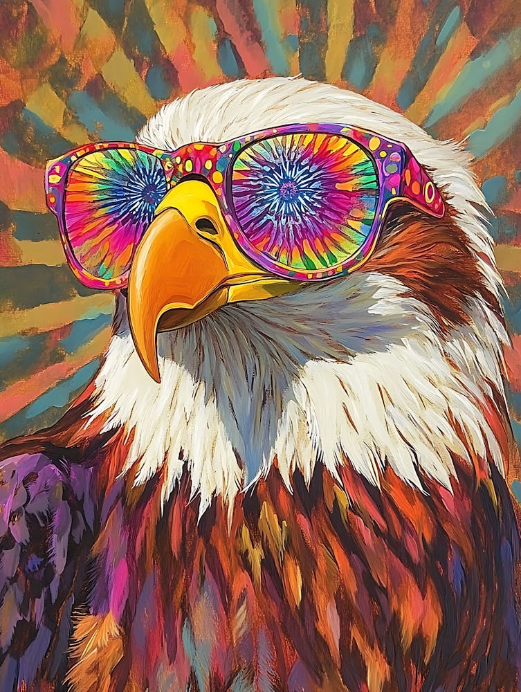 Eagle With Sunglasses 21