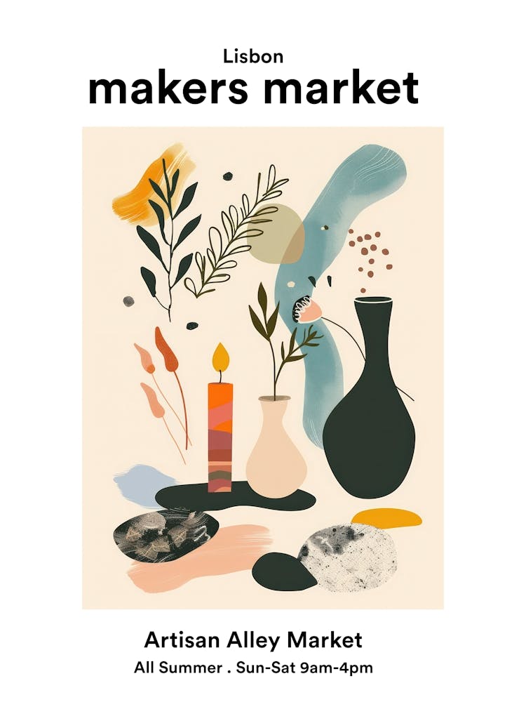 Lisbon Artisan Alley Market 1