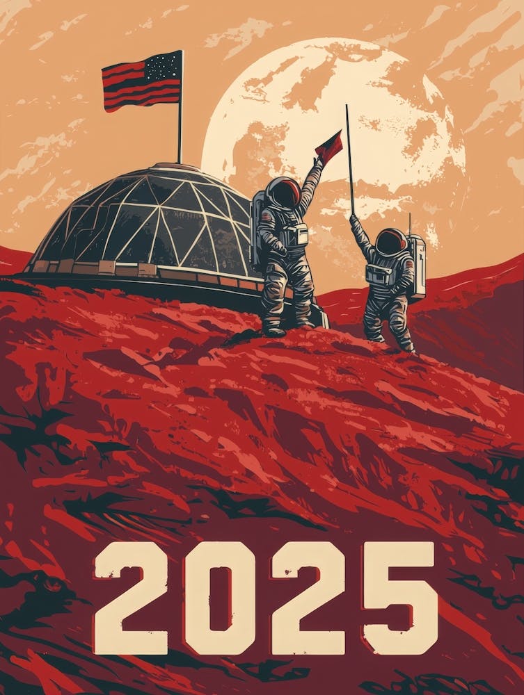 Aihrgdesign Une Affiche d'Inspiration Science-Fiction Imaginant Un Jalon 2025 73a50519 A8e1 432d B715 5cd334bc8cfb 1