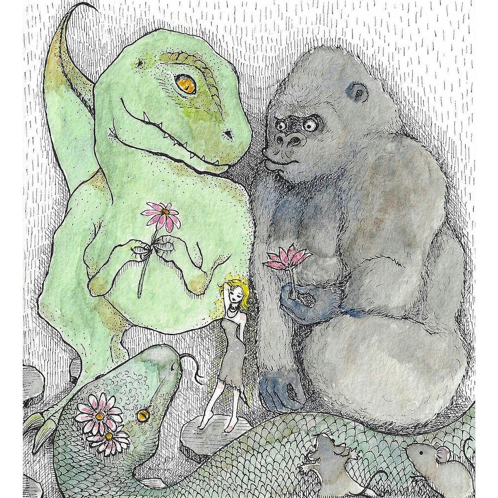 King Kong und Freunde Quadratisch
