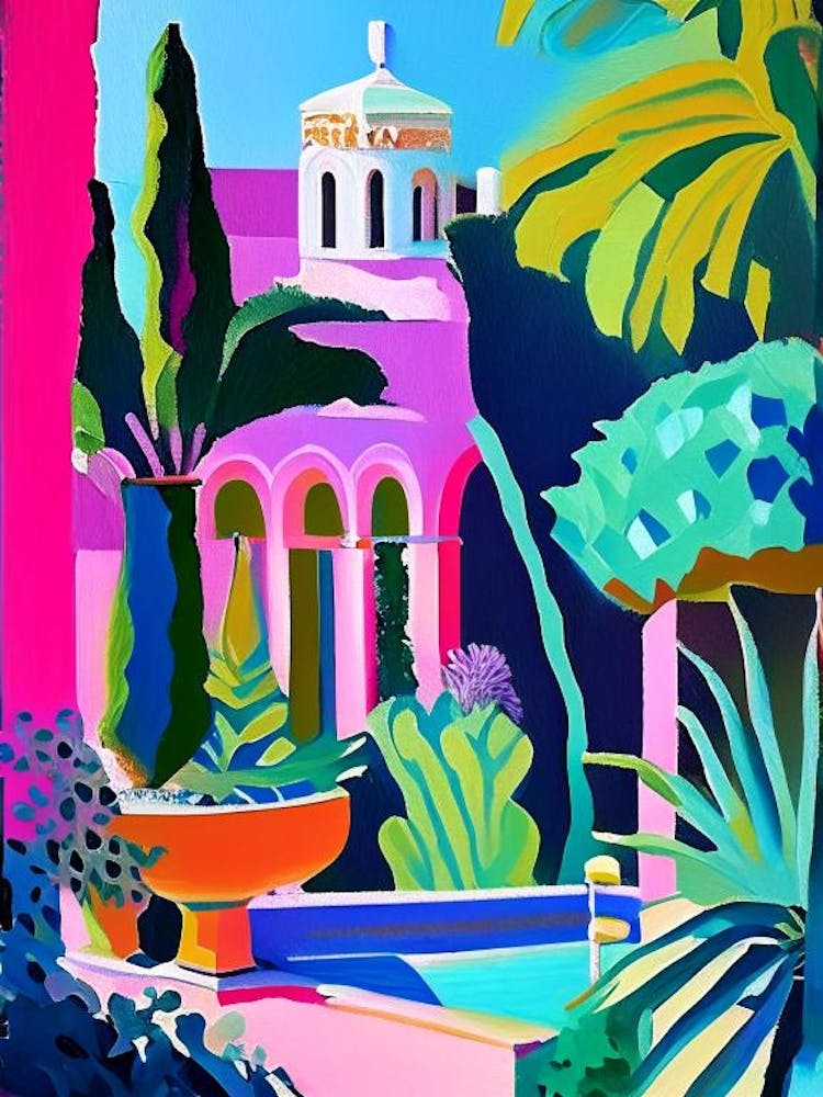 Giardini Botanici Villa Taranto, Italy Abstract Still Life