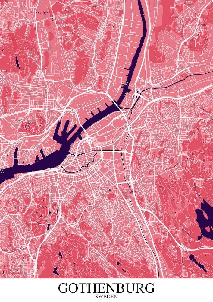 Gothenburg Pink Purple