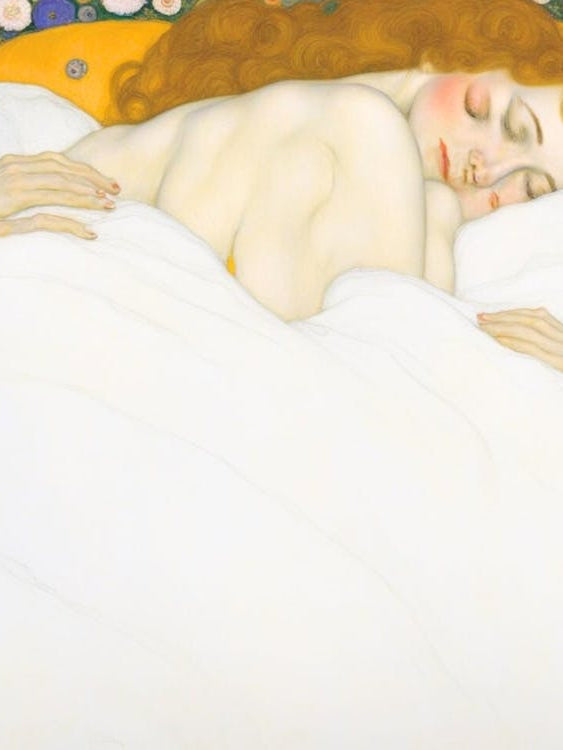 Klimt - Sleeping Woman
