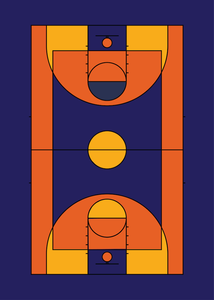 Terrain de basket