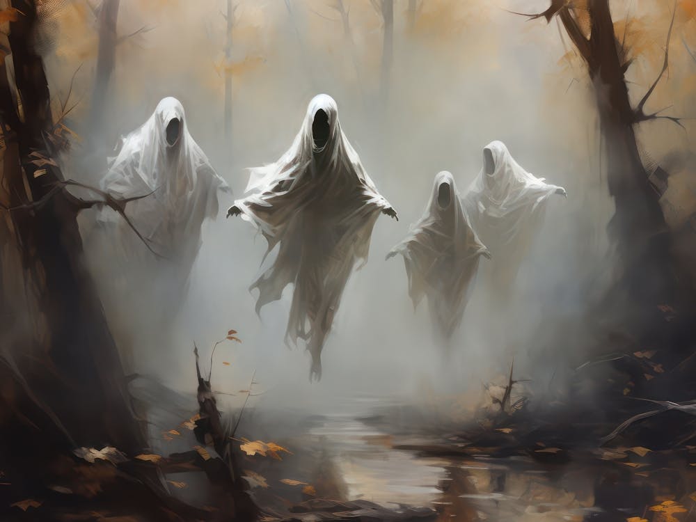 Ghosts Painting