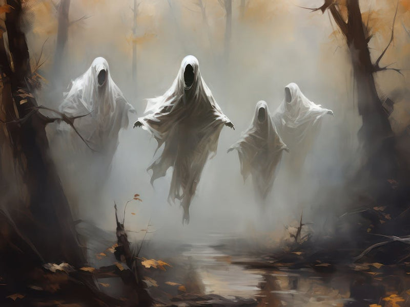 Ghosts Painting