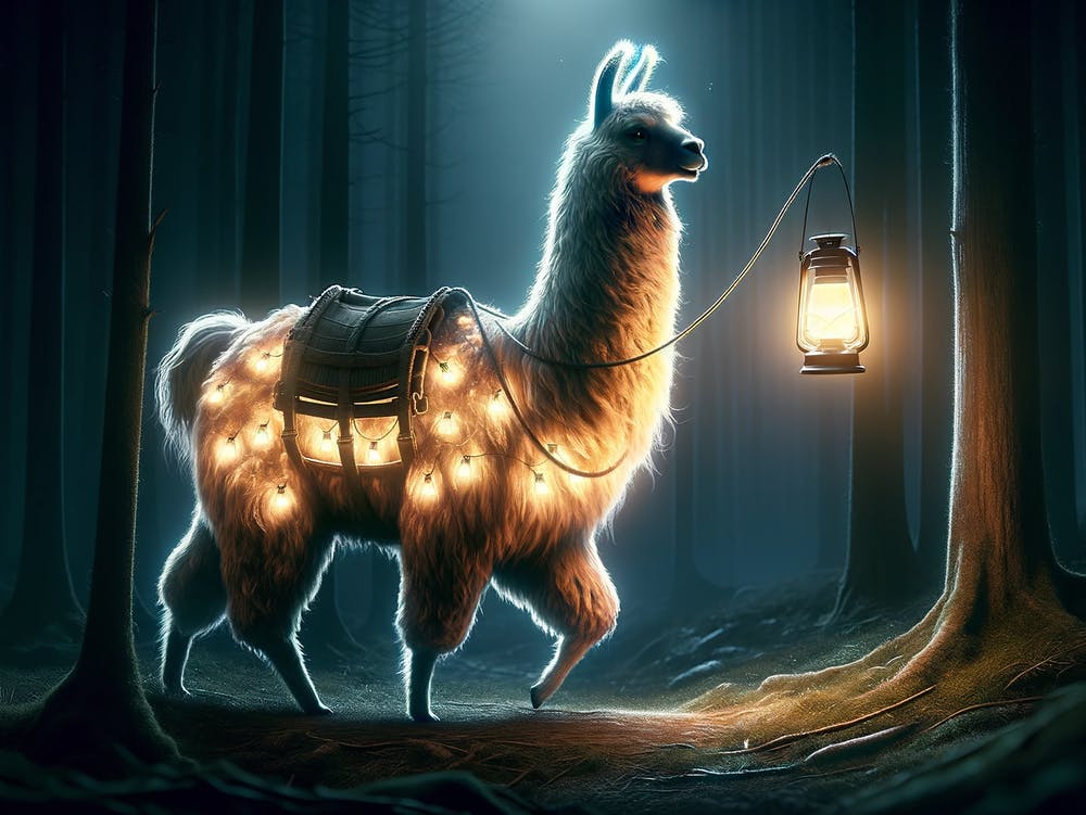 Magical Light Lama