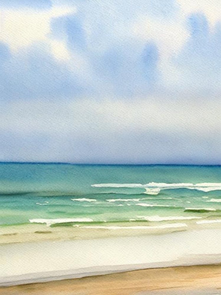 Myrtle Beach 4, South Carolina Aquarelle