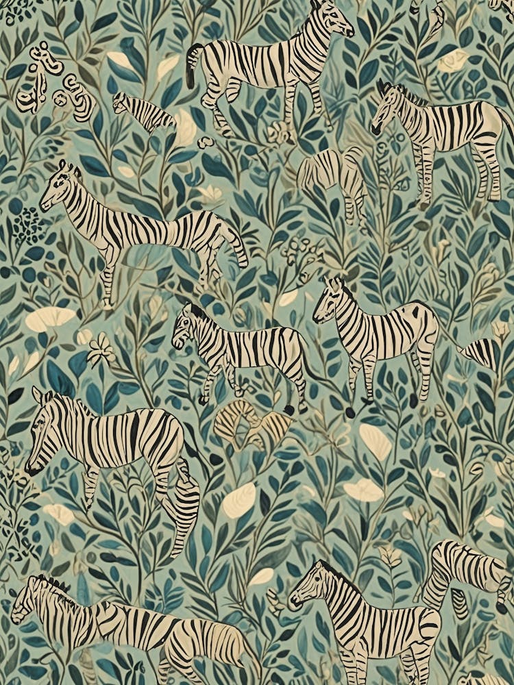 Abstract Zebras