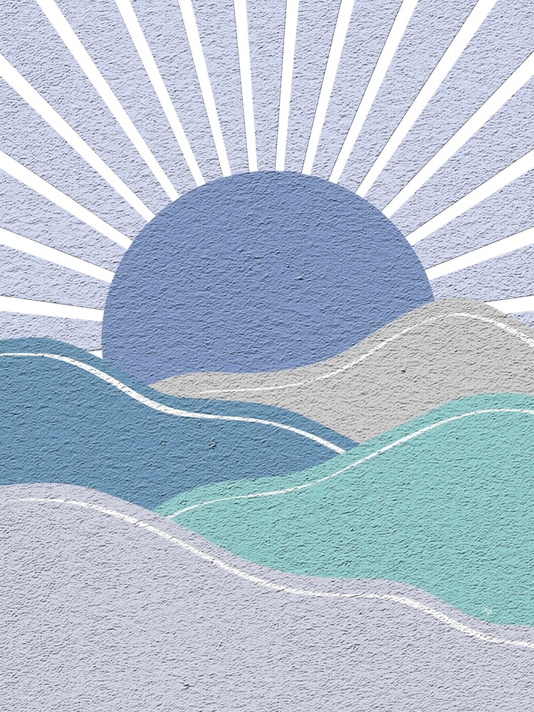 Blue Sunset 1