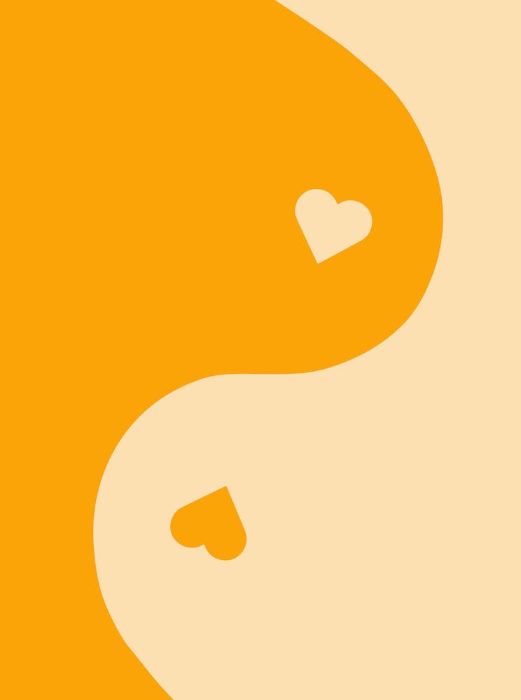Yin Yang Heart Honey