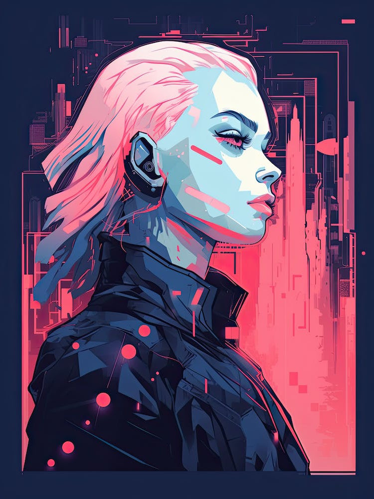 Cyber Girl, Neon