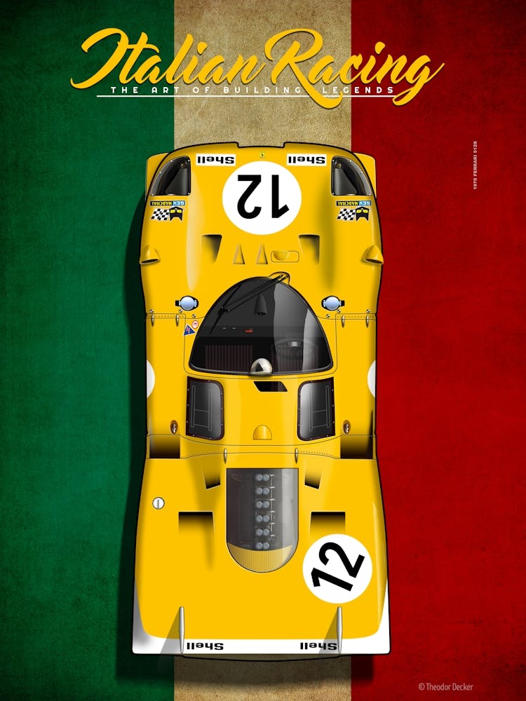 Italian Racing Ferrari 512S No.12