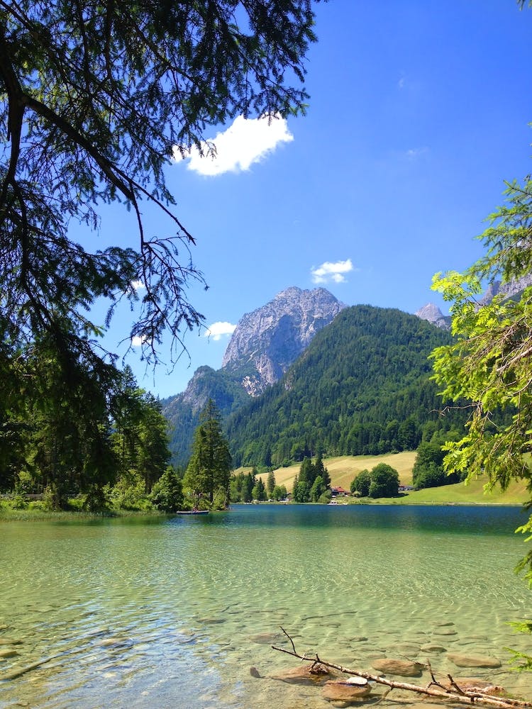 Lake In The Alps