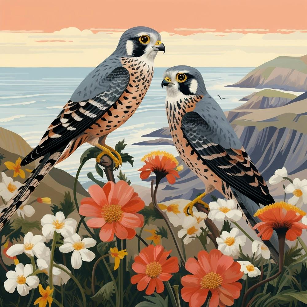 Bird In Nature American Kestrel 2