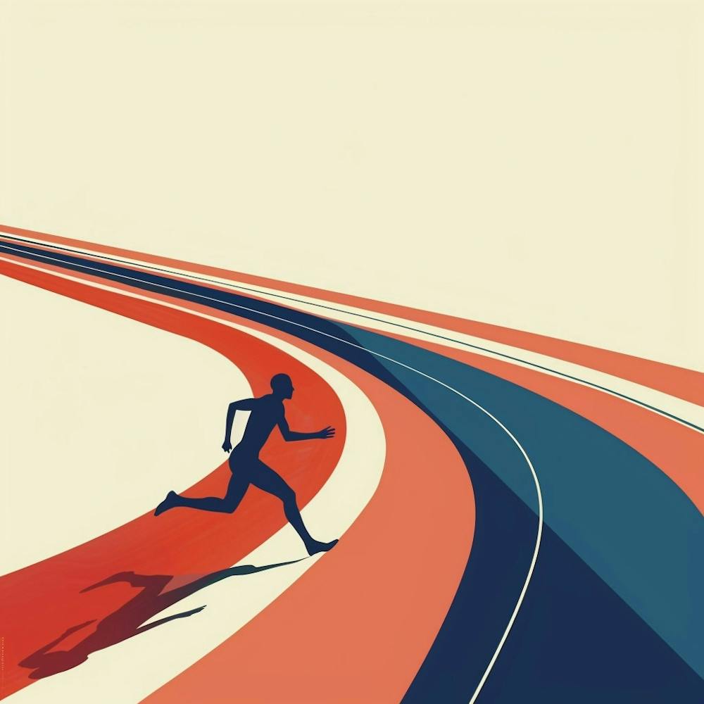 A Track And Field Competition Minimal Illustrati 1718703029 1