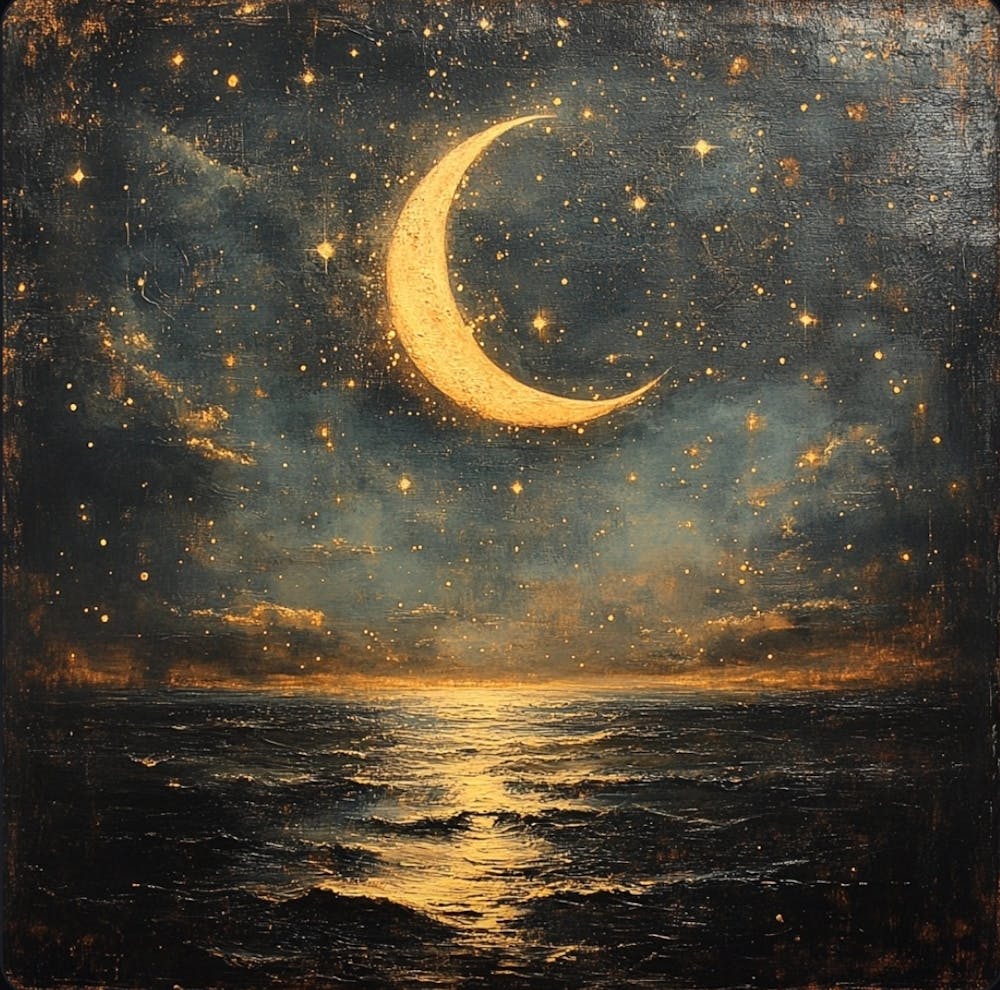 Mond Und Sterne